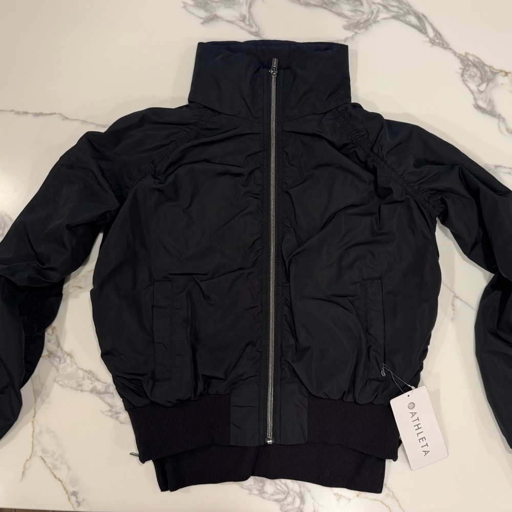 Athleta Jetset Bomber Jacket
